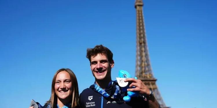 Europei di nuoto, Barnaba e Cosetti argento di coppia "scritto nel destino"