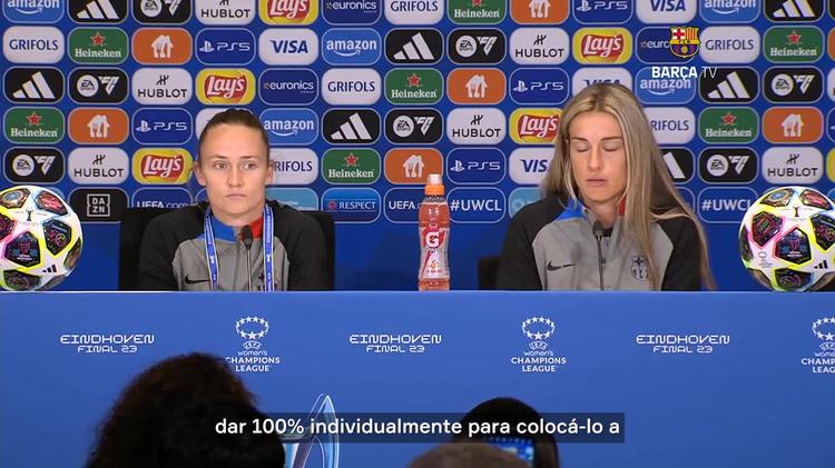 Putellas se diz 100% para decisão da Champions Feminina pelo Barça