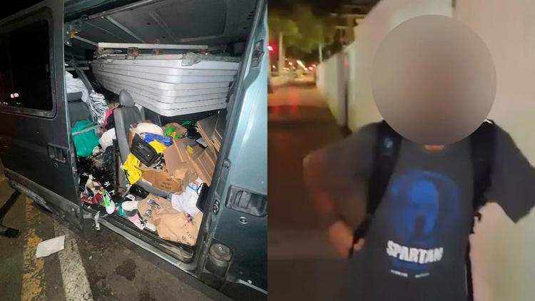 Héroe en Palma: un vecino caza a un ladrón robando en su furgoneta, le graba y lo inmoviliza hasta la llegada de la Policía