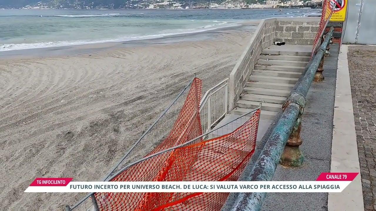 Salernitani senza spiaggia: Universo Beach rischia di non riaprire, l’annuncio di De Luca