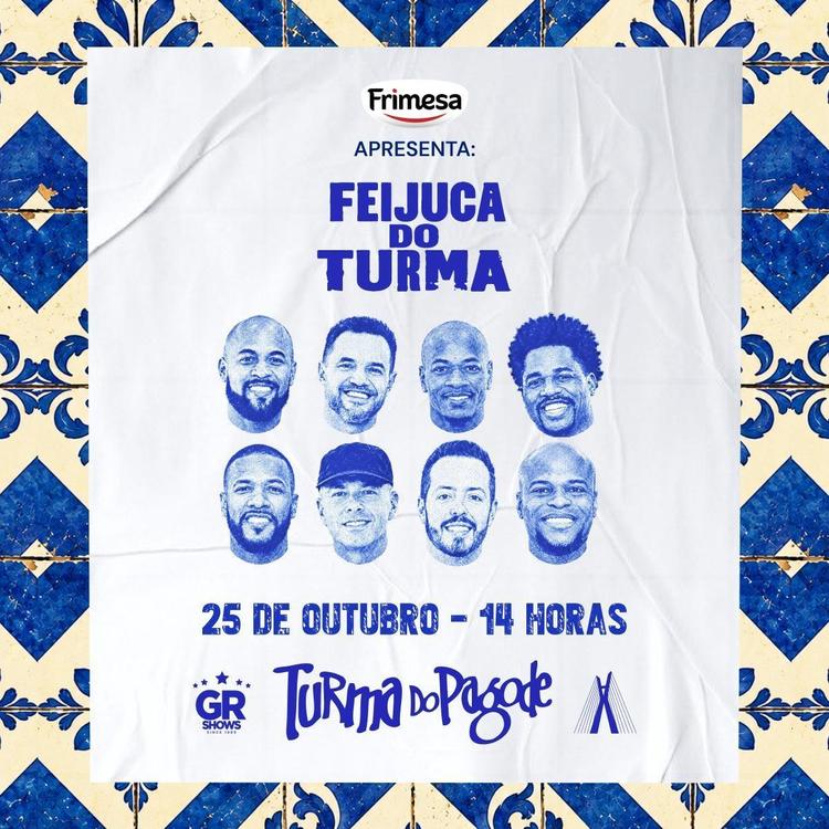 Varanda Estaiada recebe nova edição da Feijuca do Turma com Turma do Pagode