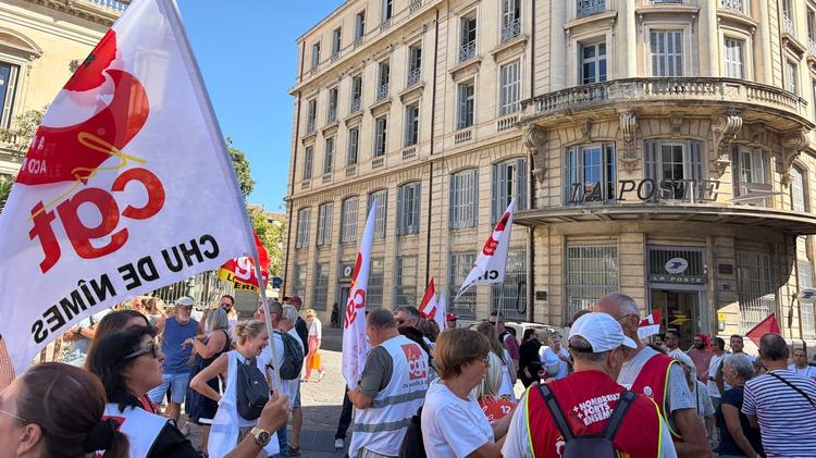 Montpellier : "Nous manquons de lits, de soignants, de moyens", les personnels de santé mobilisés