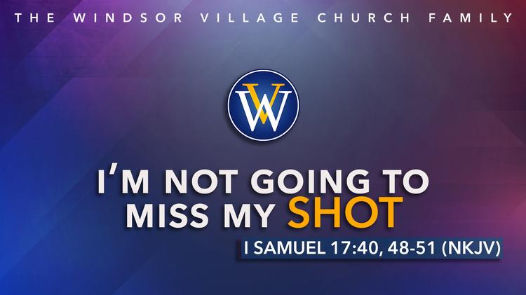 I'm Not Going To Miss My Shot! | Sunday, June 14, 2026 | 10 AM Worship Service