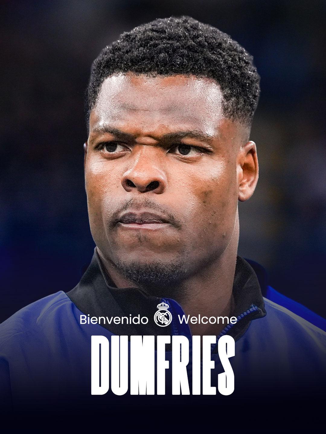 El Real Madrid hace oficial el fichaje de Dumfries