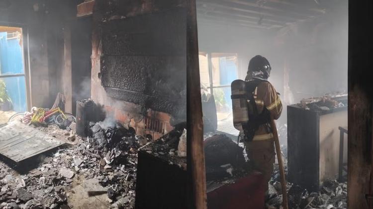 Incêndio destrói móveis e causa danos em casa no litoral do Piauí; moradora suspeita de ação criminosa