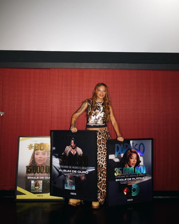 Ludmilla lança “Fragmentos: A Experiência” hoje, após sessões especiais nos cinemas de SP e RJ