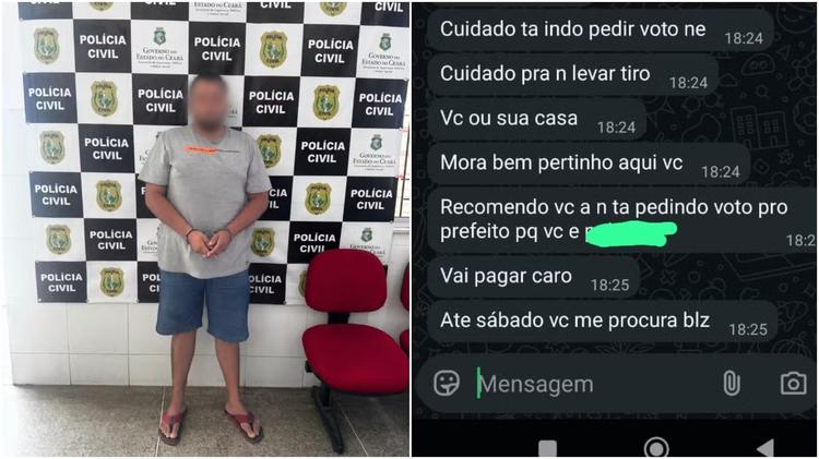 Cidade no Ceará tem extorsões, ameaças e ataques a tiros contra campanha eleitoral atribuídos a facção
