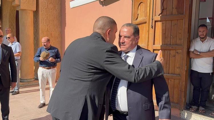 بالصور.. انطلاق مراسيم تشييع والي أمن مراكش السابق الحايل الزيتوني وسط أجواء مهيبة