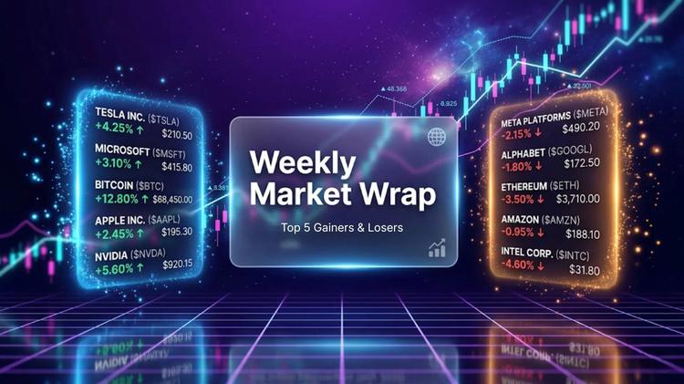 Weekly Market Wrap: Top 5 Gainers & Losers 20 - 24 Juli 2026