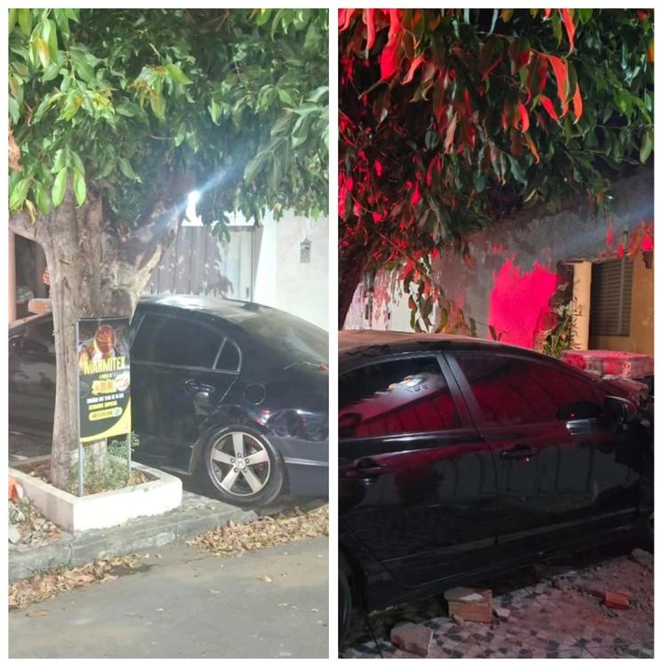 Motorista é preso por embriaguez ao volante após bater em muro de casa em Pirapora