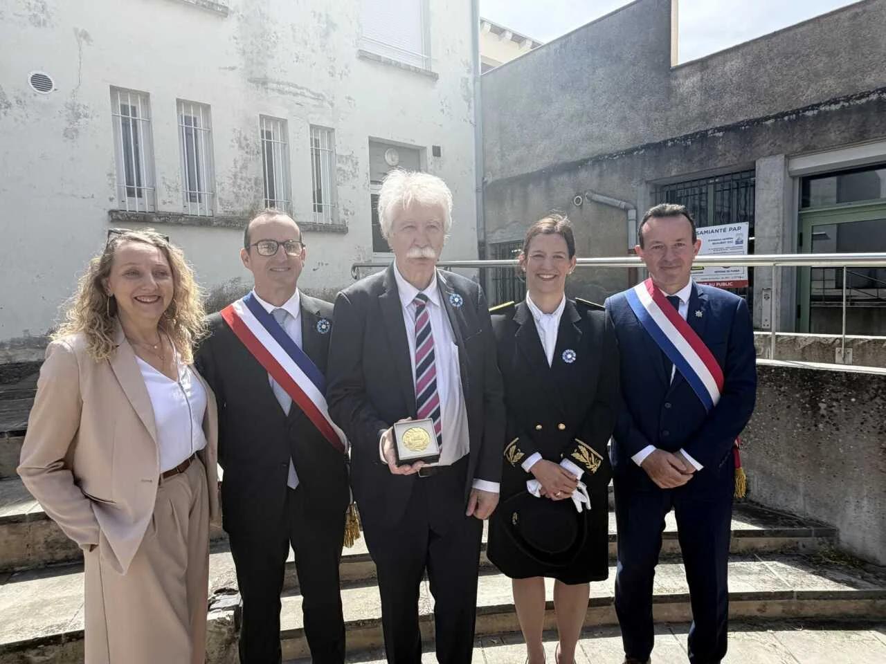 Castelnaudary : Patrick Maugard médaillé pour ses 31 années de mandat