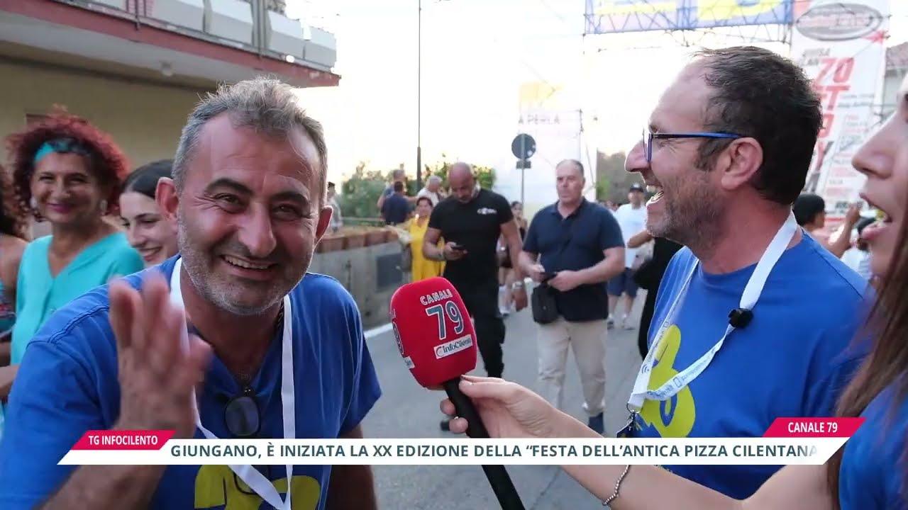 Giungano: iniziata ieri la 20ª Festa dell’Antica Pizza Cilentana, al via sei giorni di gusto e grande musica