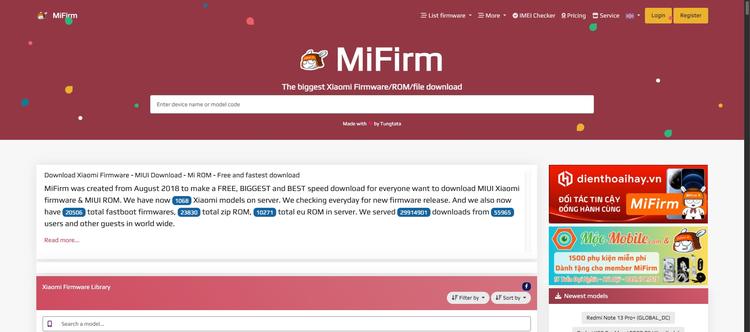 طريقة تحميل رومات لهواتف شاومي بسرعة عالية مجاناَ