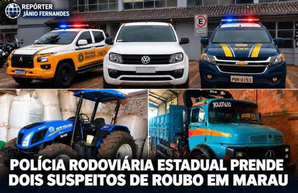 Polícia Rodoviária prende em Cruz Alta dois suspeitos de roubo