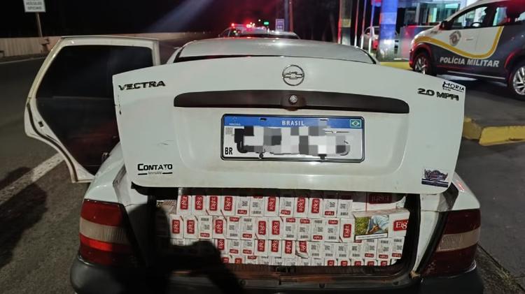 Polícia apreende mais de R$ 500 mil em cigarros e relógios contrabandeados na Rodovia Raposo Tavares
