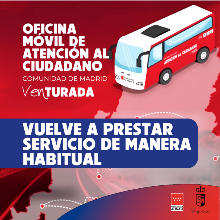 La Oficina Móvil de Atención al Ciudadano vuelve a Venturada