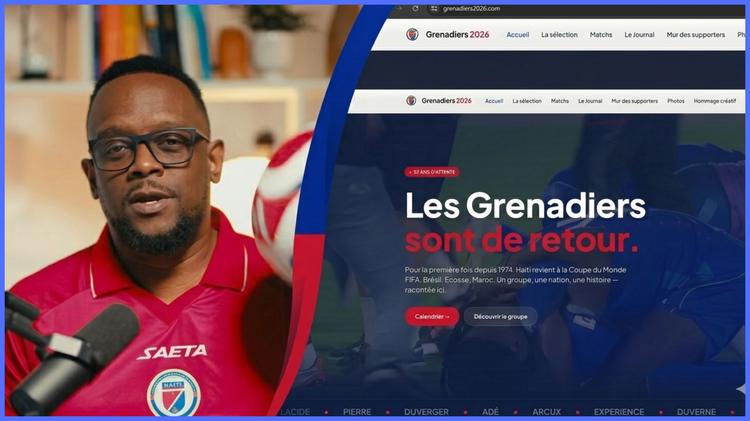 Carel Pedre et Chokarella lancent Grenadiers2026.com