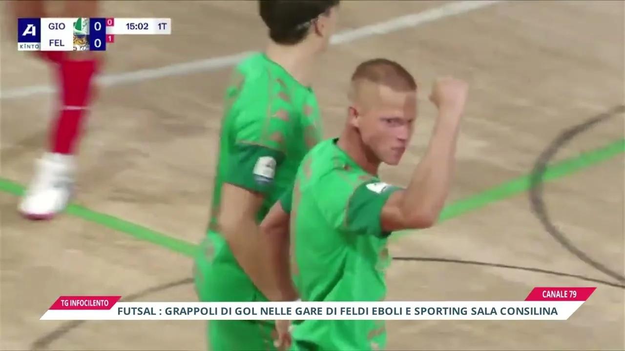 Futsal: grappoli di gol nelle gare di Feldi Eboli e Sporting Sala Consilina