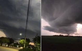 Tornado deixa ao menos sete feridos e provoca destruição no Rio Grande do Sul