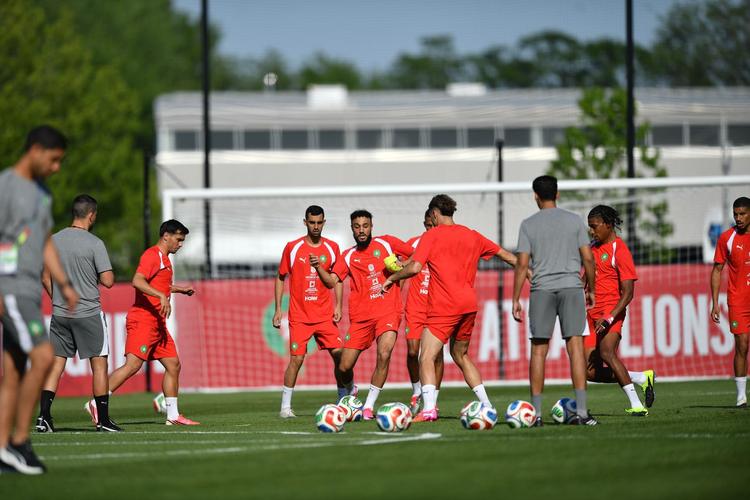 المنتخب الوطني يجري ثاني حصة تدريبية بالولايات المتحدة الأمريكية