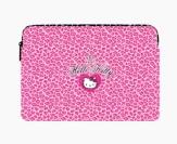Hello Kitty Wild Pink Leopard Laptop Sleeve