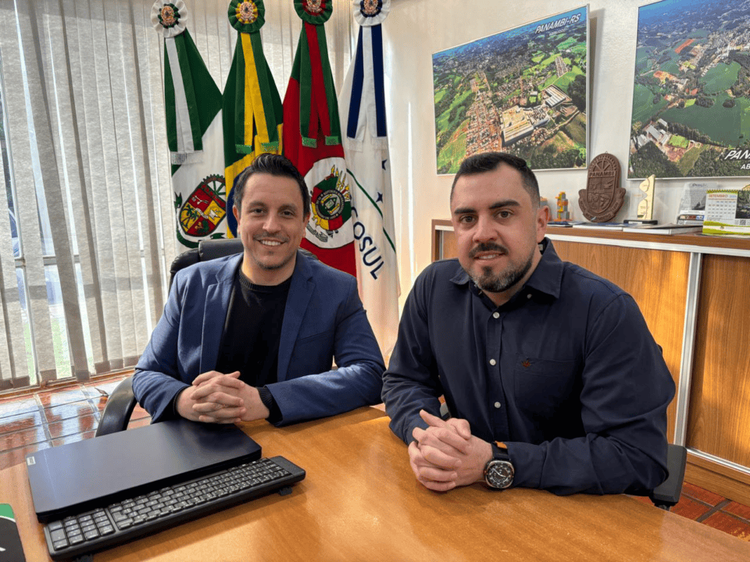 Prefeito de Condor realiza visita institucional à Prefeitura de Panambi