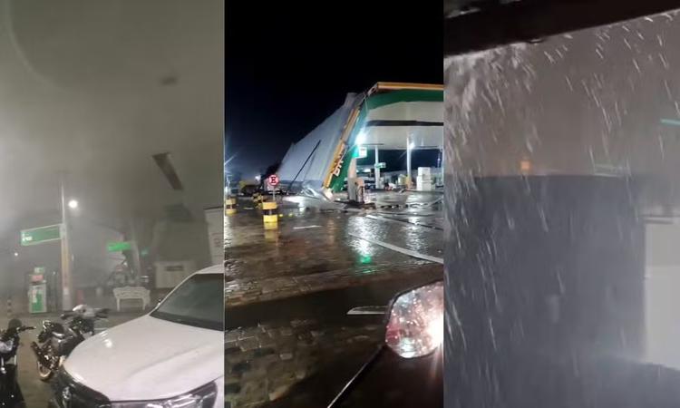 Vendaval causa destelhamentos, queda de árvores e deixa imóveis com risco de desabamento em cidades do sul da Bahia