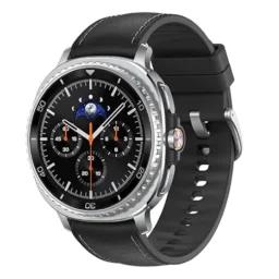 Samsung Galaxy Watch 8 Classic smartwatch on white background