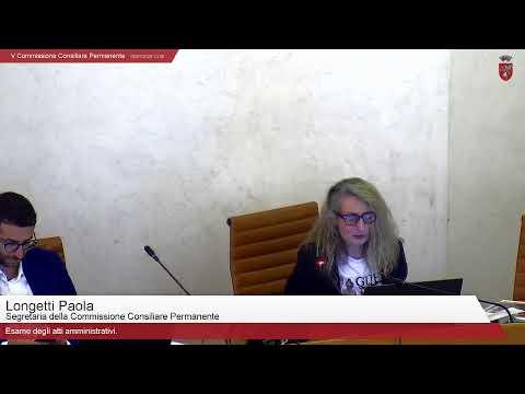 V Commissione Consiliare Permanente