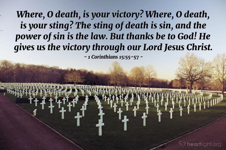 Verse of the Day - 1 Corinthians 15:55-57