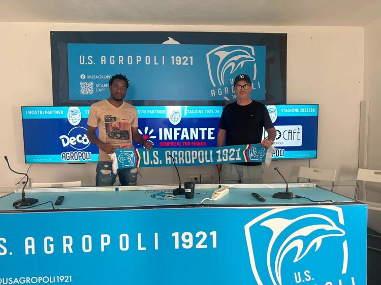 Unione Sportiva Agropoli 1921, colpo a centrocampo: ufficiale l’ingaggio di Kelvin Matute