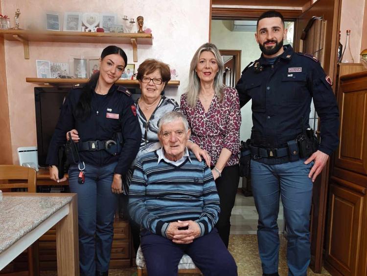 TORINO – La Polizia ritrova un ultraottantenne scomparso