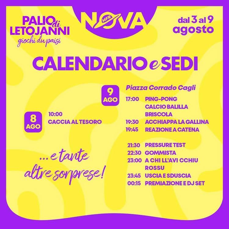 🎉PALIO DI LETOJANNI GRAN FINALE 💪🏻Sono state giornate molto impegnative per i ragazzi delle 5 squadre che si contendo...