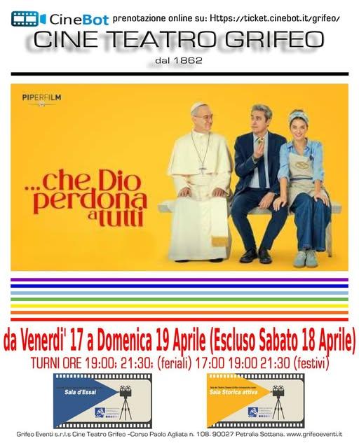 Questo weekend al #grifeo, doppio appuntamento con cinema e teatro. Torna a grande richiesta #cheDioperdonaatutti di #Pi...