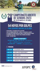 El Campeonato Argentino de Seniors ya está cerca