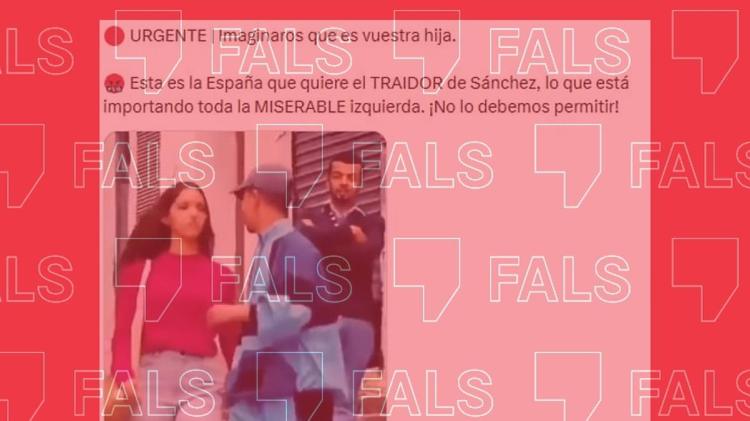 Este no es un vídeo de un caso de acoso en Ceuta, es un fragmento de una película argelina