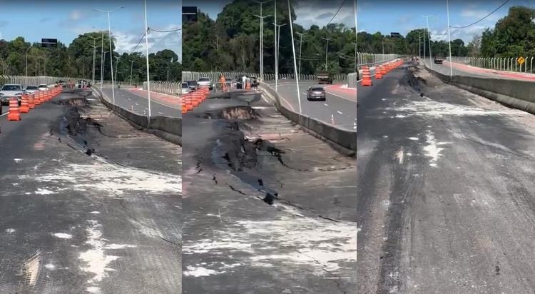 O que fez a Avenida Liberdade, obra de R$ 410 milhões, ceder em Belém? Especialista aponta possíveis causas
