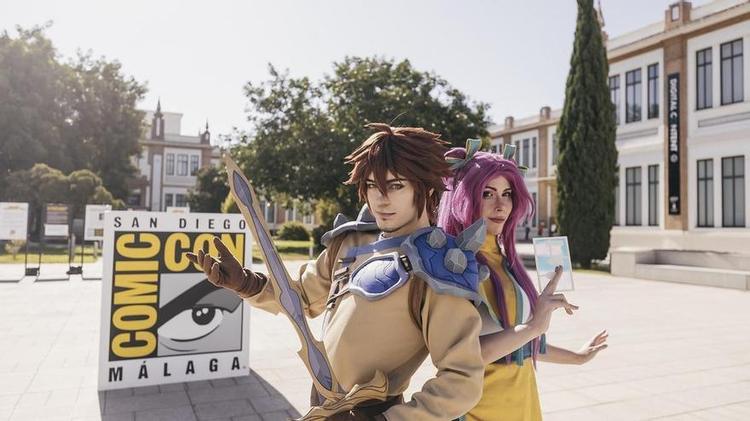 Así es el despliegue de conectividad de la Comic Con de Málaga: dos enlaces de fibra óptica de 10 Gbps, 97 puntos de recarga de móvil y una unidad móvil 5G