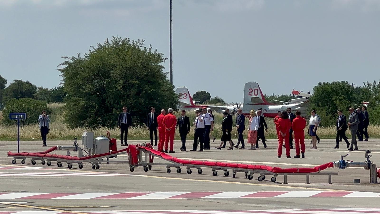 En direct : Suivez le déplacement d’Emmanuel Macron à la base aérienne Nîmes-Garons