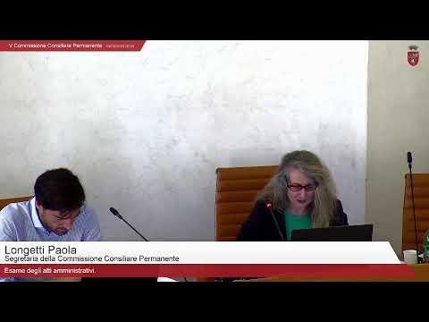 V Commissione Consiliare Permanente