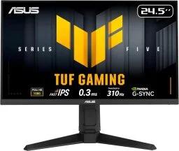 The 24.5-inch 1080p ASUS TUF gaming monitor (VG259QMR5A) on a white background