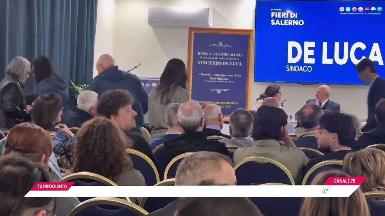 Cultura, decoro e movida. De Luca: «riprendiamo in mano la città»