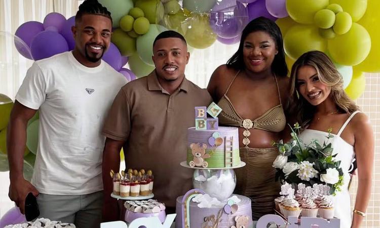 Raquel Brito, irmã do ex-BBB Davi Brito, anuncia nome do primeiro filho