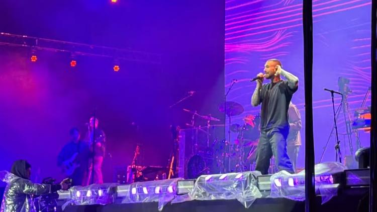 Maroon 5 abre turnê brasileira com show inédito no interior de SP ao som de ‘Harder to Breathe’