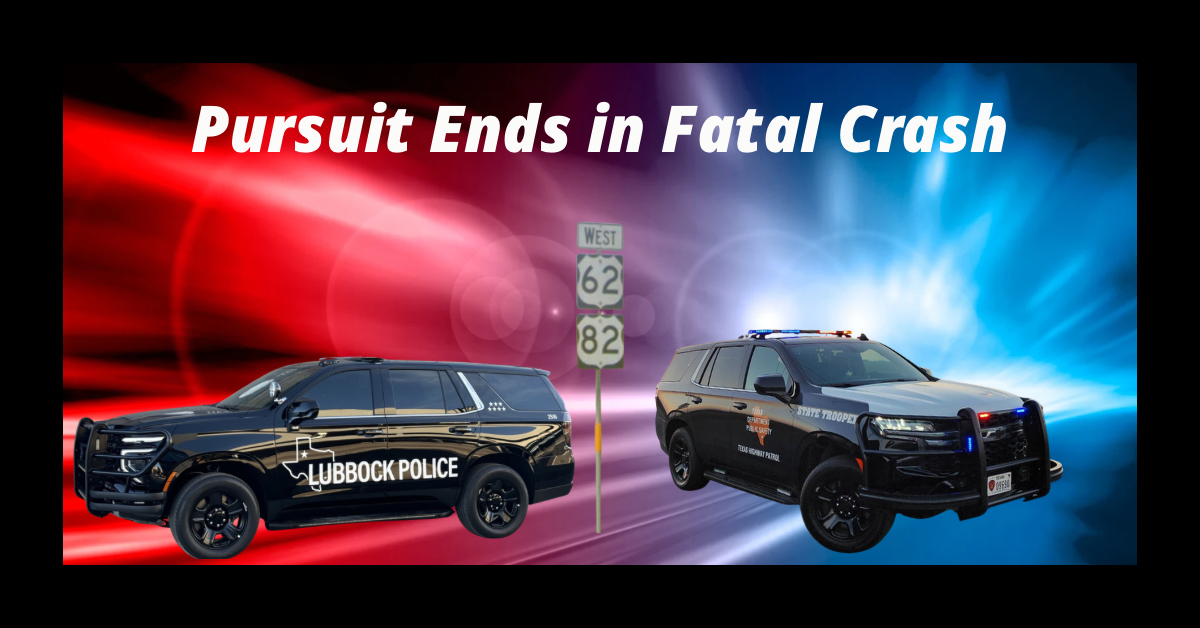 High-Speed Pursuit From Lubbock Ends in Fatal Crash Near Meadow