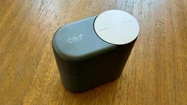 cmf clip pro earbuds case on table