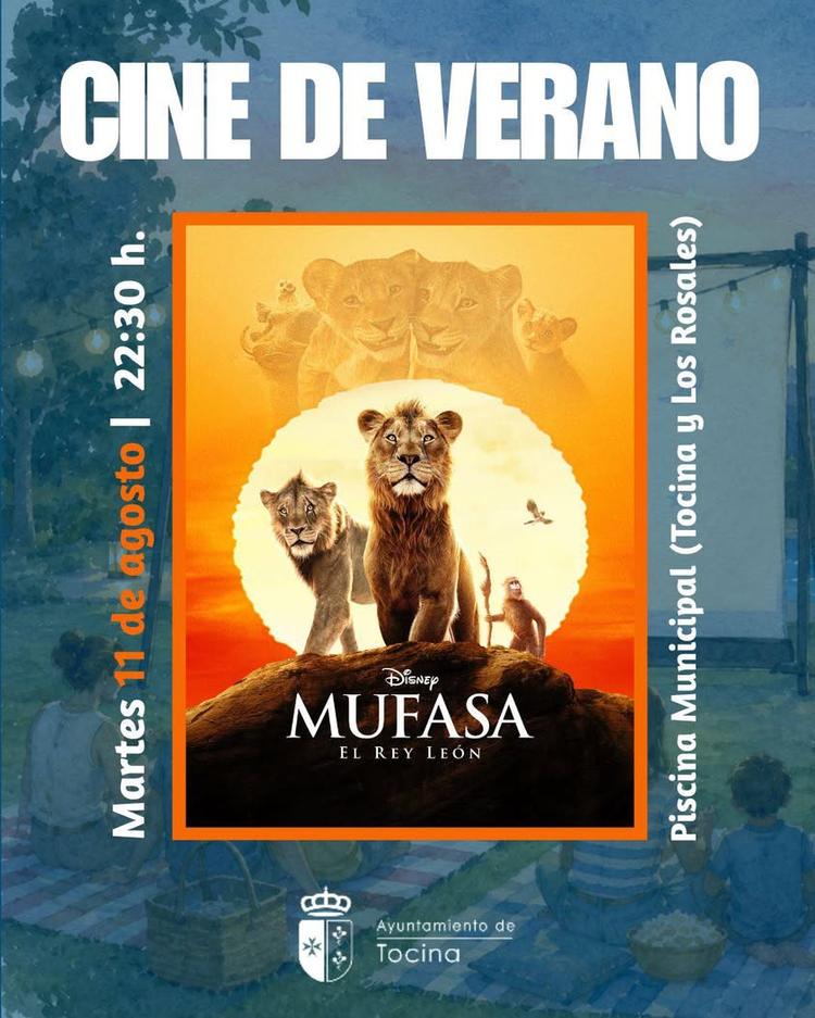 🦁 UNA NUEVA NOCHE DE CINE BAJO LAS ESTRELLAS El próximo martes 11 de agosto, a las 22:30 h., la Piscina Municipal acoge...