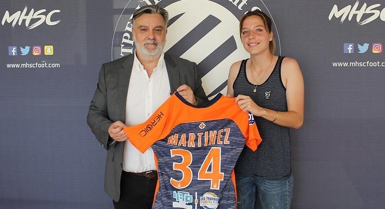 Lisa Martinez signe son premier contrat professionnel avec son club formateur.