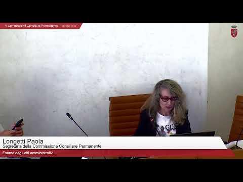V Commissione Consiliare Permanente