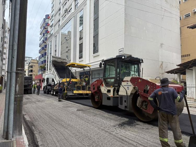 Avança Itapema: Rua 282 entra na etapa de pavimentação